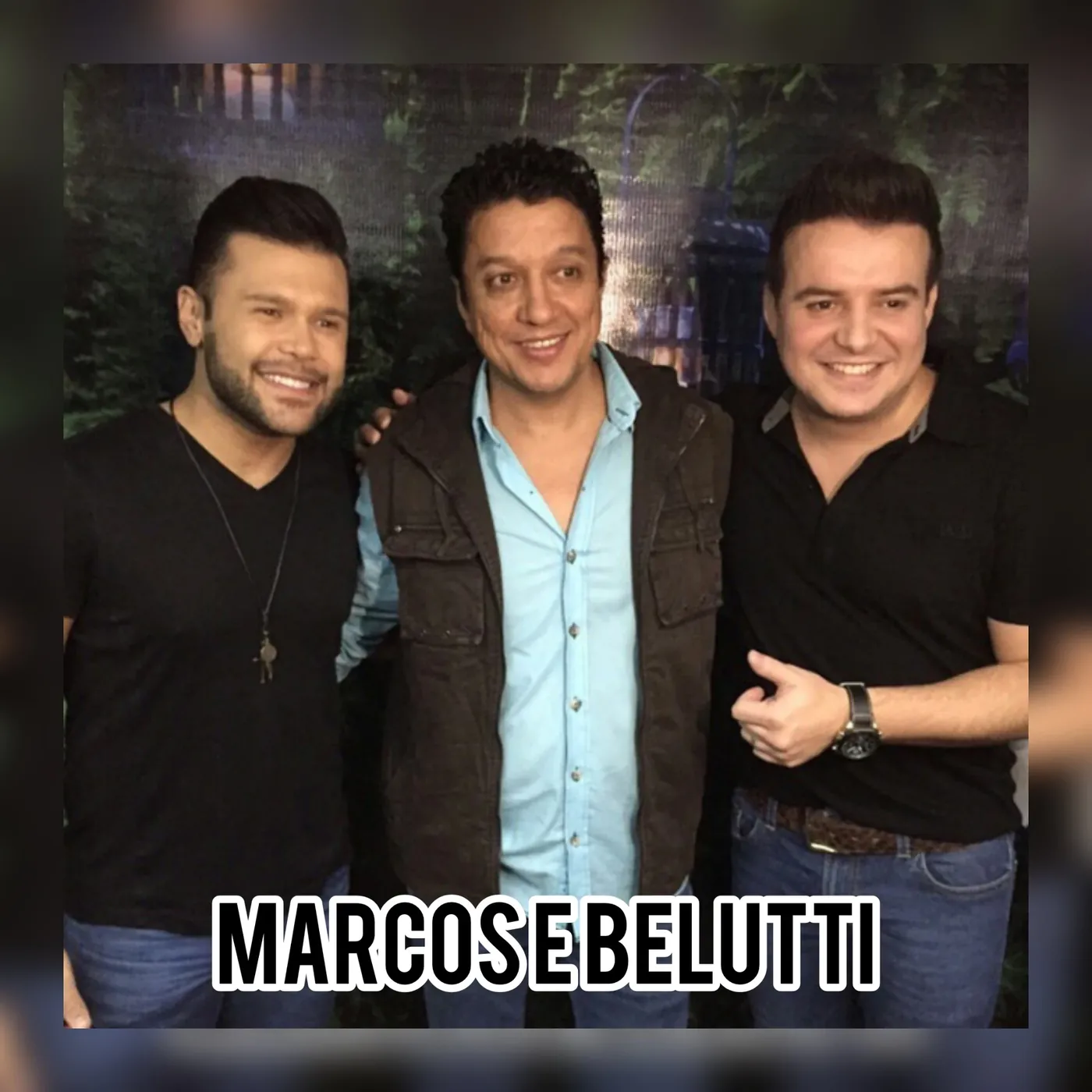 Pedrinho com artista